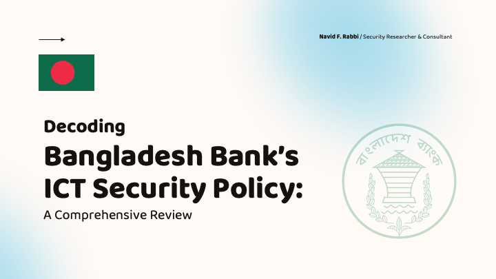 Decoding Bangladesh Bank ICT Security Policy cover